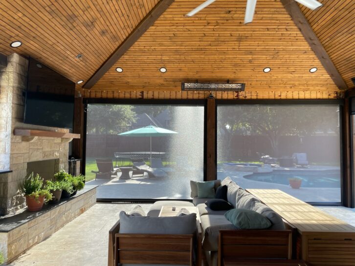 Screen Innovations KAOS Outdoor Shade upgrades